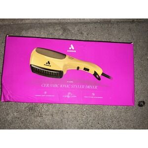 Andis Ceramic Ionic Styler Hair Dryer Gold 1875W 3 Attachments | NEW